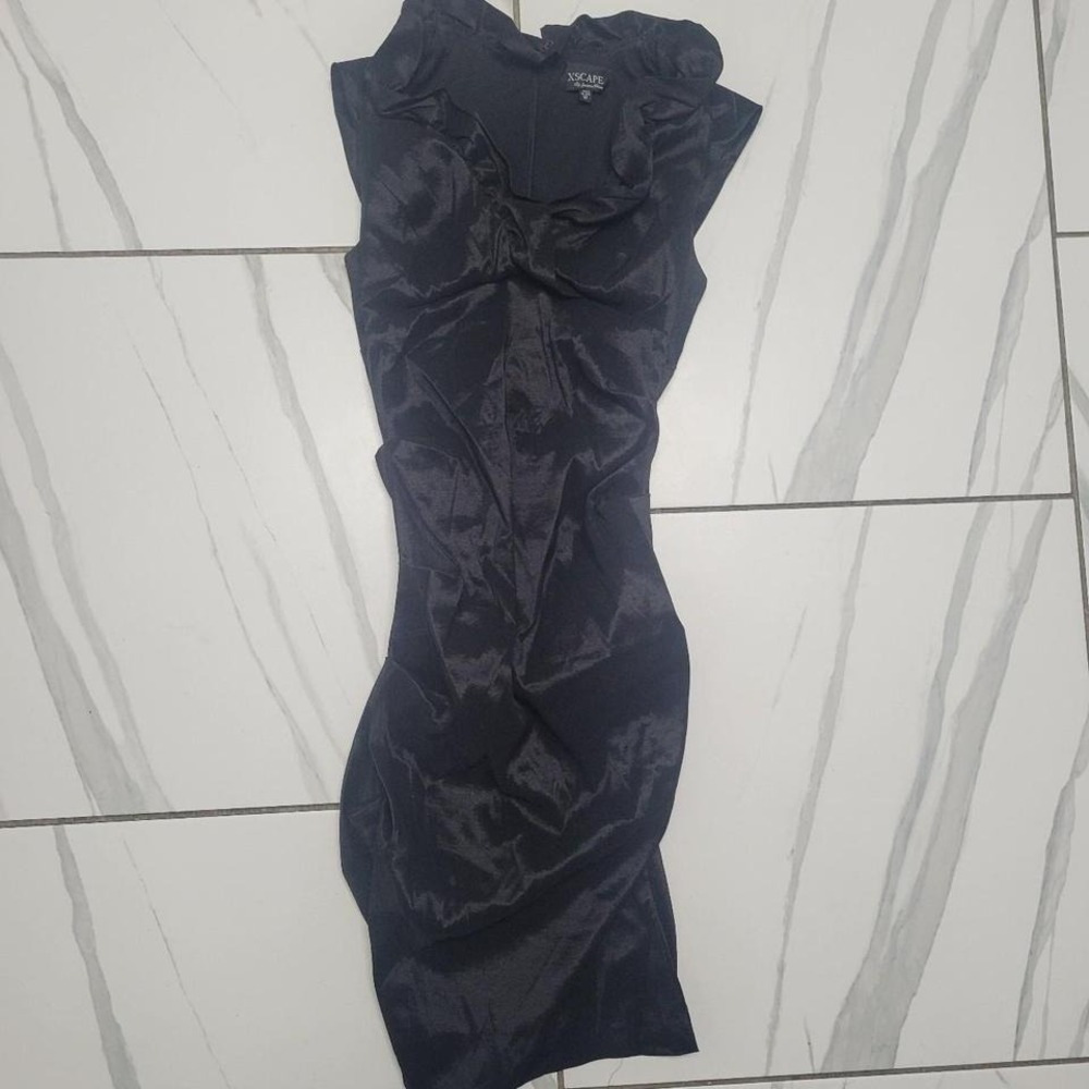 Xscape Black Sleeveless Dress